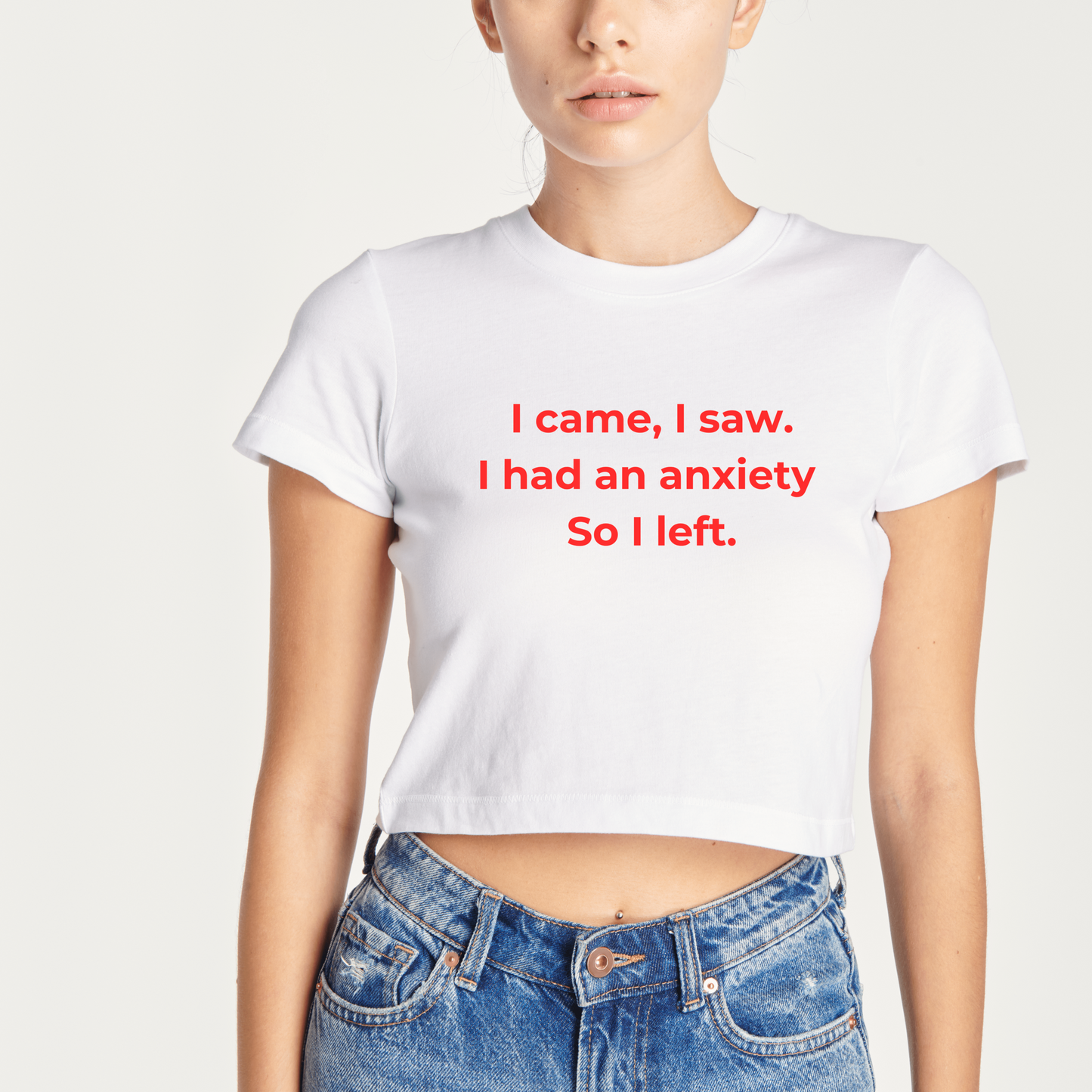 I came, I saw - Crop Top