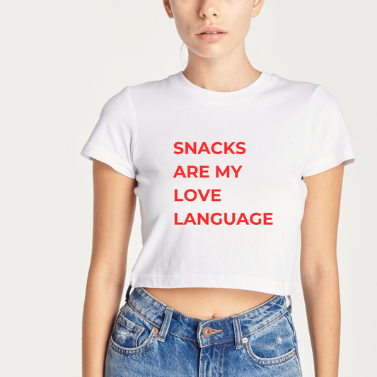 My Love Language - Crop Top