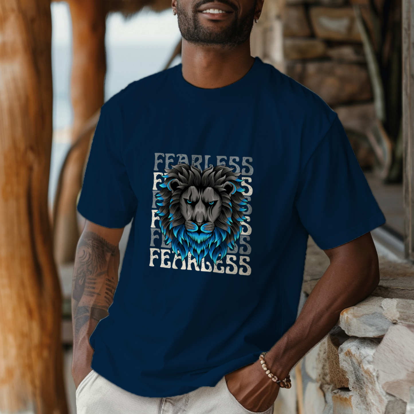 Fearless - Premium Oversized T-Shirt