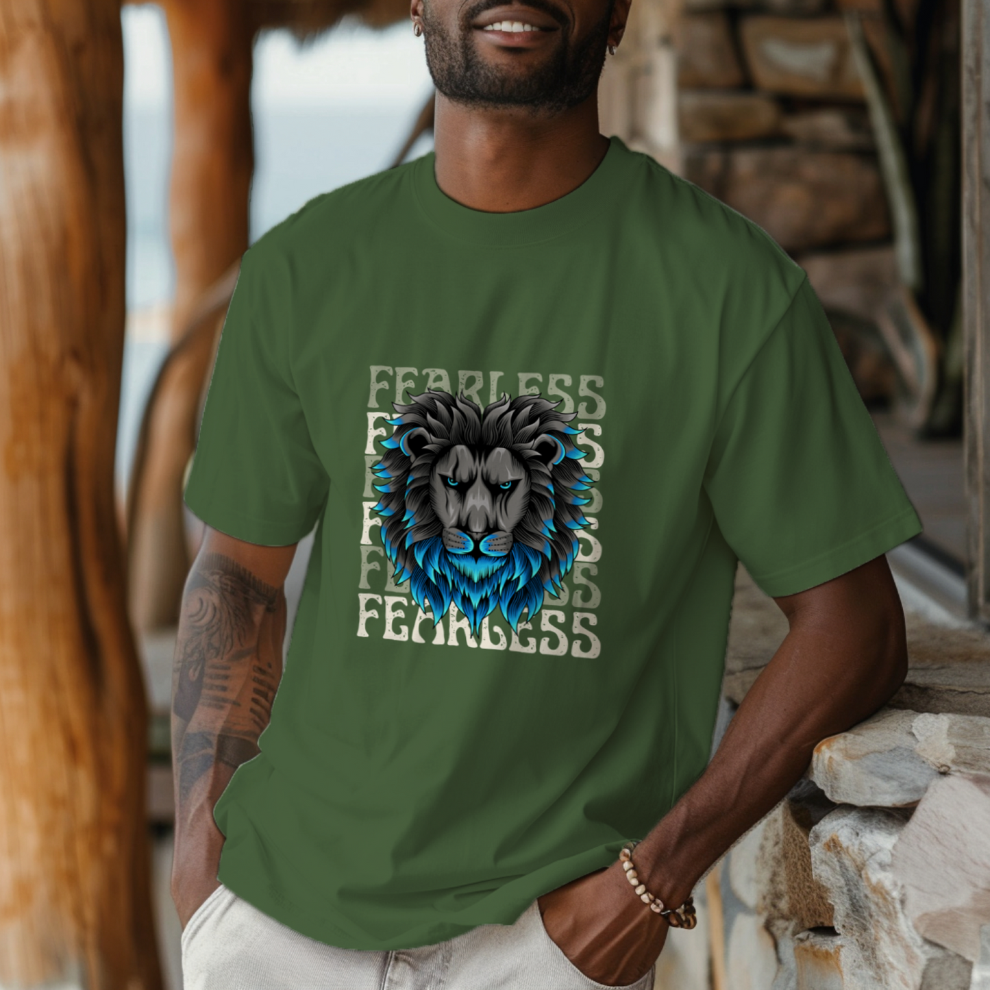 Fearless - Premium Oversized T-Shirt