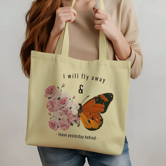 Leave Yesterday Behind - Tote Bag