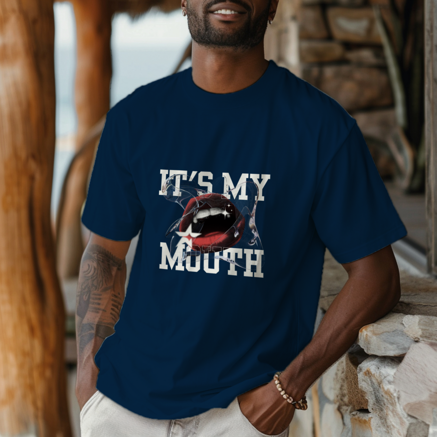 My Mouth - Premium Oversized T-Shirt